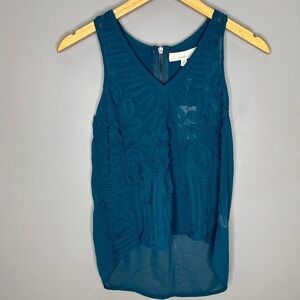 NWT Chandi & Lia Sheer textured tank top